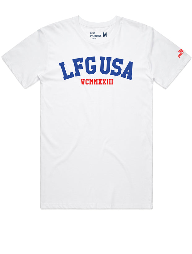 LFG USA Club Tee - White