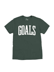 "GOALS" Youth T-Shirt – "Kelley" Green